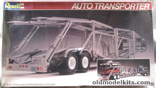 Revell 1/25 Auto Transporter (Car Hauler / Car Trailer), 7424 plastic model kit